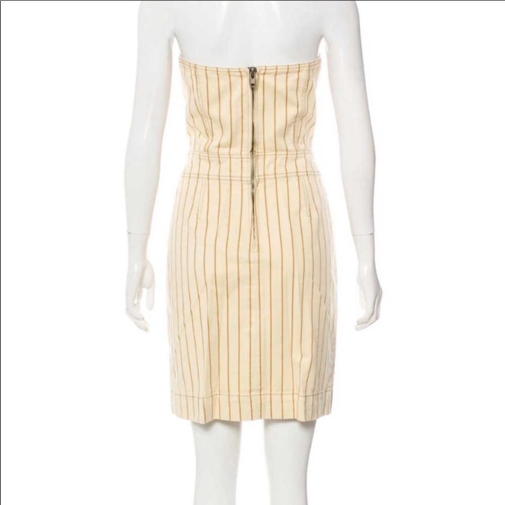 Marc Jacobs Striped Strapples Dress - Picture 4 of 11